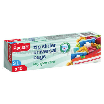 Paclan Woreczki Zip  3L 10Szt.