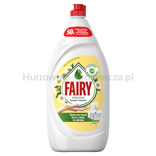 Fairy Płyn Do Mycia Naczyń Sensitive Chamomile  Vit E 1350 Ml