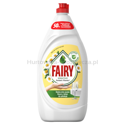 Fairy Płyn Do Mycia Naczyń Sensitive Chamomile  Vit E 1350 Ml