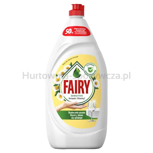 Fairy Płyn Do Mycia Naczyń Sensitive Chamomile  Vit E 1350 Ml
