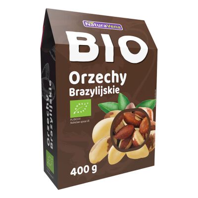 Orzechy Brazylijskie Bio 400 G - Naturavena [BIO]