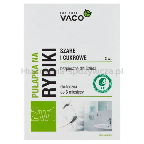 Eco Vaco Pułapka na rybiki szare i cukrowe - 2 szt.