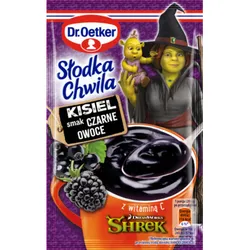 Dr. Oetker Słodka Chwila Shrek kisiel czarne owoce 30 g