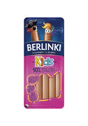 Berlinki Kids z szynki 120 g