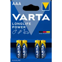 Baterie Varta Longlife Power Lr03 Aaa 4 Szt.