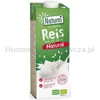 Natumi Napój Ryżowy Bez Dodatku Cukrów Bezglutenowy Bio 1 L 