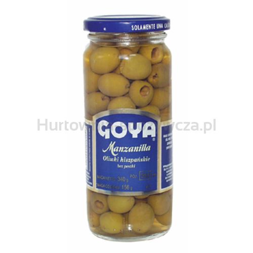 Goya Manzanilla Oliwki Hiszpańskie Bez Pestki 358 Ml