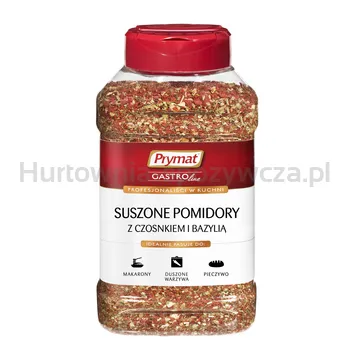 Prymat Suszone Pomidory Z Czosnkiem I Bazylią 350G 