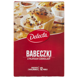 Delecta Babeczki Z Płatkami Czekolady 280G