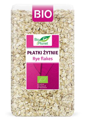 Płatki Żytnie Bio 600 G - Bio Planet [BIO]