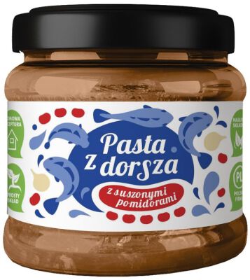 Pasta Z Dorsza Z Suszonymi Pomidorami 140 G - Kuter Fish [BIO]