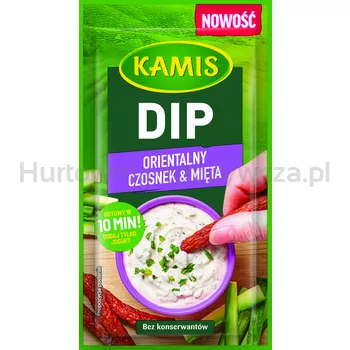 Kamis Dip orientalny czosnek &amp mięta 20 g
