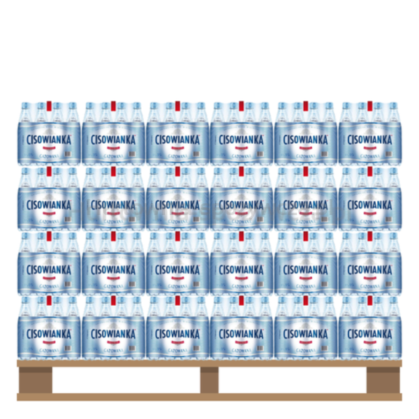 Woda Cisowianka Gazowana 500Ml<br>(Paleta 1512 szt.)
