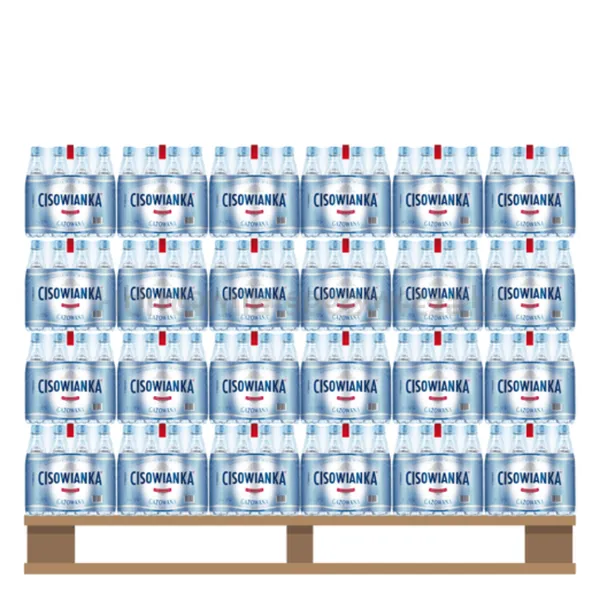 Woda Cisowianka Gazowana 500Ml<br>(Paleta 1512 szt.)