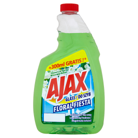 Ajax Floral Fiesta Wiosenne Kwiaty Płyn Do Szyb Zapas 750 Ml