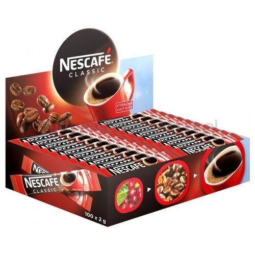 Nescafe Classic Kawa  2Gx100Szt  x 6 szt