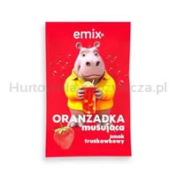 Oranżadka musująca smak truskawkowy emix 16g