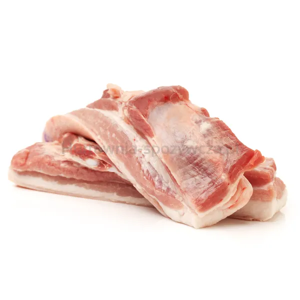 Boczek Wieprzowy Z Żebrami Ze Skórą Wąski Około  4 Kg