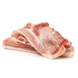 Boczek Wieprzowy Z Żebrami Ze Skórą Wąski Około  4 Kg