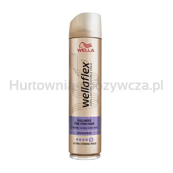 Wellaflex Lakier do włosów Fullness For Thin Hair, 250ml