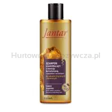 Jantar Szampon ujarzmiający do włosów kręconych i falowanych z esencją bursztynową, peptydami i ceramidami, 300 ml