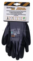Rękawice DONAU SAFETY Flex, kat. II, rozm. 8, szare - 4