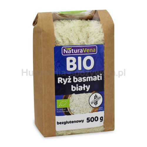 Ryż Basmati Biały Bezglutenowy Bio 500 G - Naturavena [BIO]