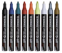 Donau Marker olejowy D-Oil, okrągły, 2,8mm, srebrny  - 3