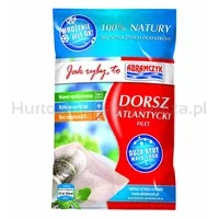 Abramczyk Dorsz Atlantycki Filety Ze Skórą Bez Dodatków 10% 450/500G