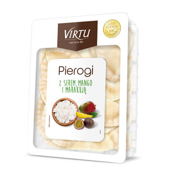 Virtu Pierogi z serem, mango i marakują 400g