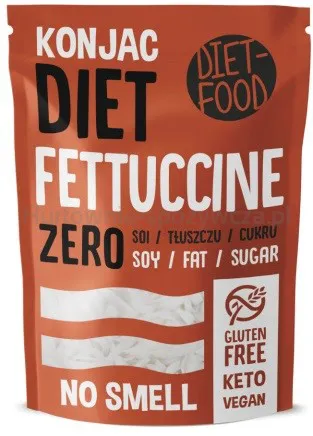 Makaron Konjac Fettuccine Shirataki Bezgl. 200 G