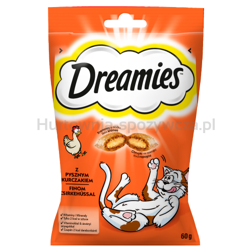 Dreamies Z Kurczakiem 60G