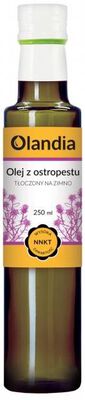 Olej Z Ostropestu Plamistego Tłoczony Na Zimno 250 Ml - Olandia [BIO]