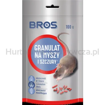 Bros - Granulat Na Myszy I Szczury 100G (Doypack)