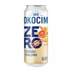 Okocim 0% Pomarańcza Grejpfrut puszka 500 ml