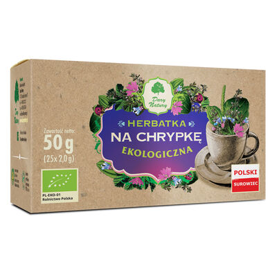 Dary Natury Herbatka Na Chrypkę Bio (25 X 2 G) 50 G [BIO]