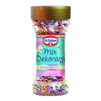 Dr. Oetker Jednorożec - Mix dekoracji 52g