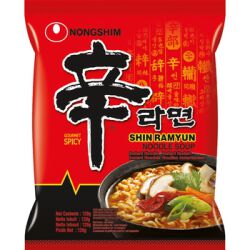 Nongshim Nong Shim Noodle Zupa Instant Shin Ramyun, Ostra 120G