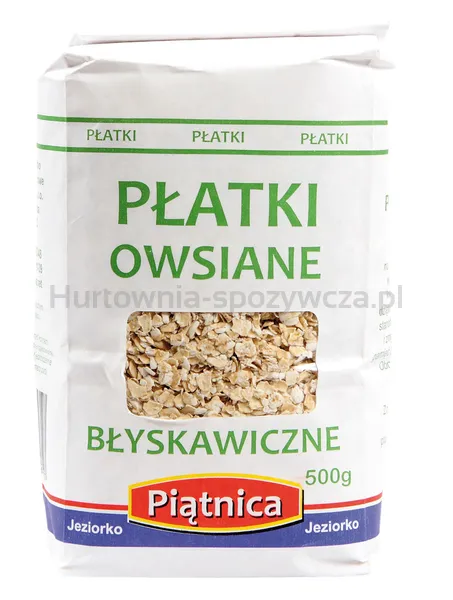 Piątnica Płatki Owsiane Błyskawiczne 500g  