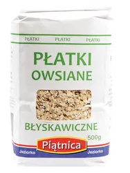 Piątnica Płatki Owsiane Błyskawiczne 500g  