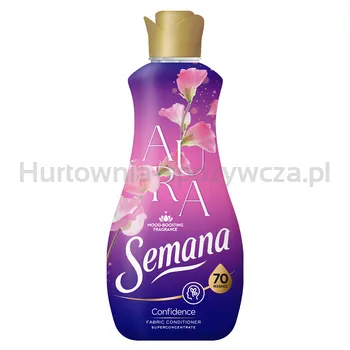 Semana - płyn do płukania tkanin - Aura - Confidence - 1,4l/70 prań