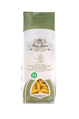 Makaron (Ryżowy Razowy Z Liśćmi Bambusa) Casereccia Bezglutenowy Bio 250 G - Pasta Natura [BIO]