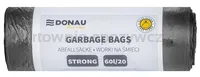 Worki na śmieci DONAU HOME, mocne (LDPE), 60l, 20 szt., czarne - 3