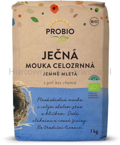 Mąka Jęczmienna Typ 1850 Bio 1 Kg - Probio [BIO]