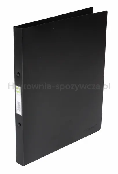 Q-Connect Segregator Ringowy Pp, A4/4R/16Mm, Transparenty Czarny 