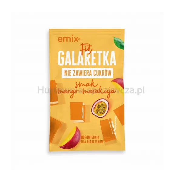 Galaretka FIT (bez cukru) mango-marakuja emix 25g
