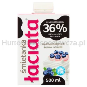 Łaciata Śmietanka UHT36% 0,5L