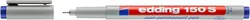 Foliopis Zmywalny E-150 S Edding, 0,3 Mm, Niebieski