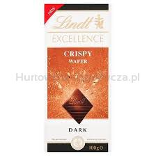 Lindt Czekolada Excellence Crispy Wafer 100G