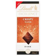 Lindt Czekolada Excellence Crispy Wafer 100G